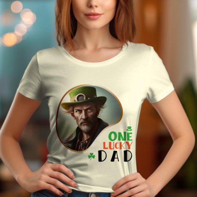 One Lucky Pappa - Irish Blessings T Shirt (Skapare uppladdad)
