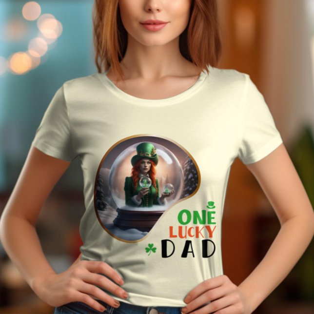 One Lucky Pappa - Irish Folklore Fest T Shirt (Skapare uppladdad)
