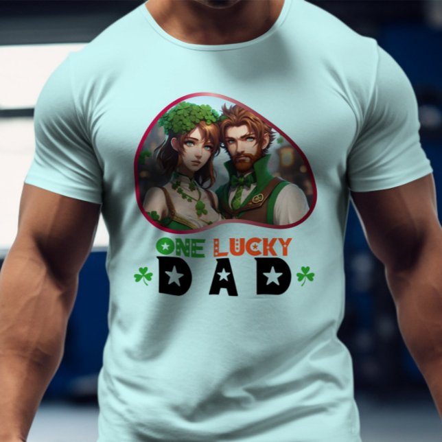 One Lucky Pappa - Irish Poetry Slam T Shirt (Skapare uppladdad)