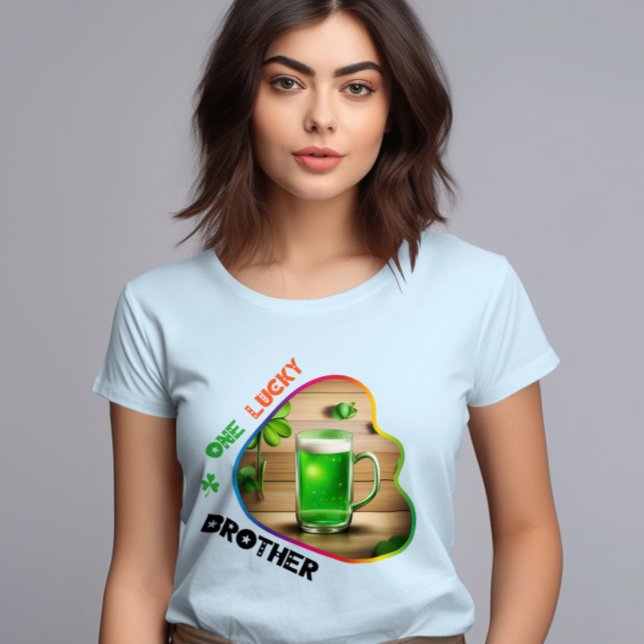 One Lucky Pappa - Leprechaun's Göm and Seek T Shirt (Skapare uppladdad)