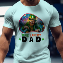 One Lucky Pappa - Leprechauns Skavenger Hunt T Shirt