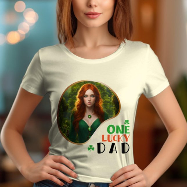 One Lucky Pappa - Shamrockin'Street T Shirt (Skapare uppladdad)