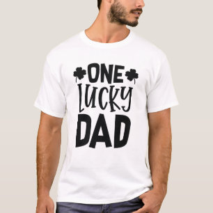 One Lucky Pappa T Shirt