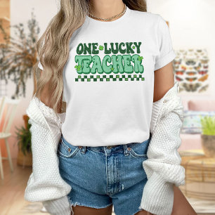 One Lucky Teacher St patricks day, St Pattys Day T Shirt