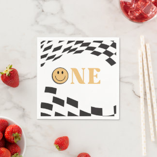 One Lycklig, 1:a födelsedag Pappersservett