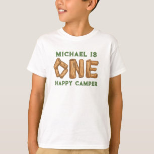 One Lycklig Camper 1st Birthday T-Shirt