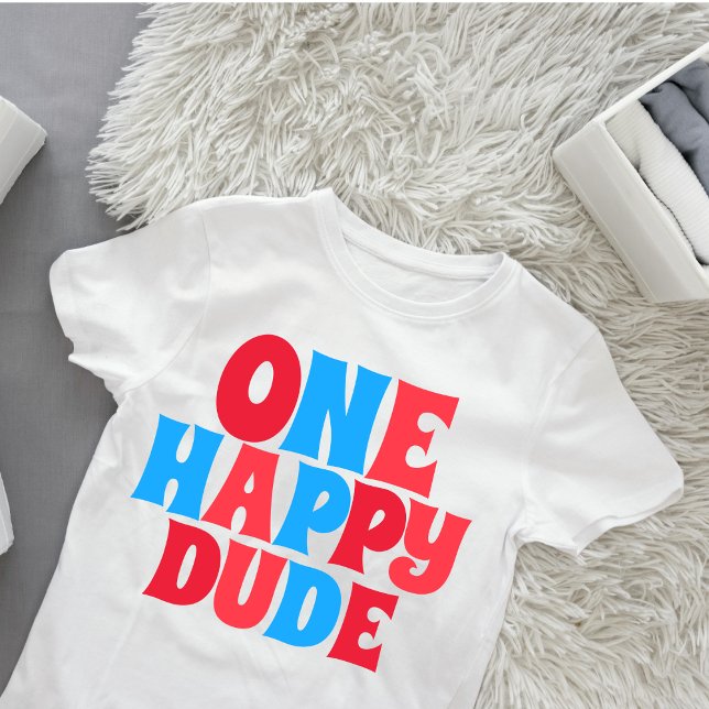 One Lycklig, Tropical Summer 1a Birthday Party T Shirt (Skapare uppladdad)