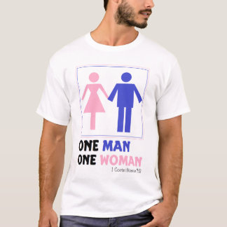 One Man One Woman Tshirt T Shirt