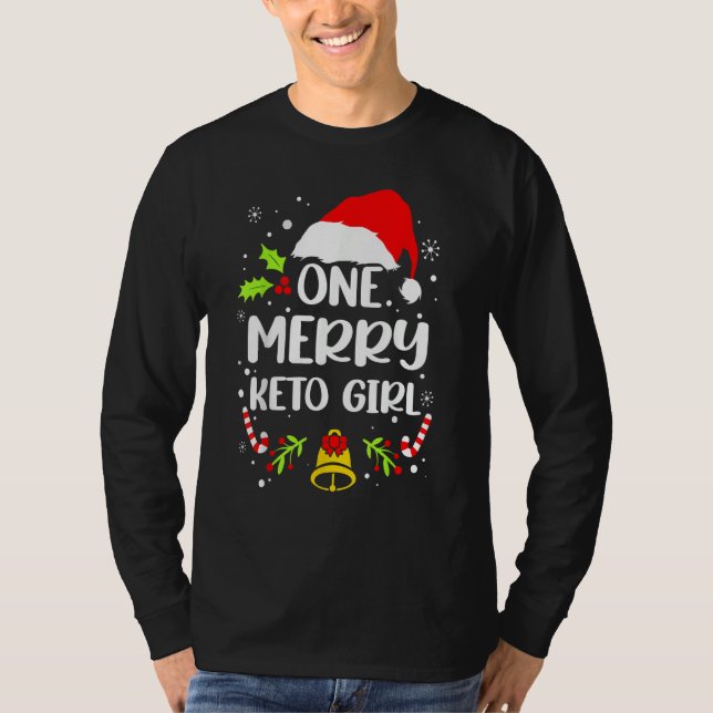 One Merry Keto Girl T Shirt (Framsida)