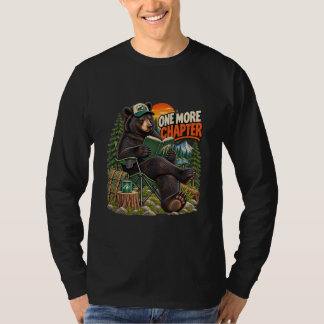 One More Chapter Bear Reading Long Sleeve Shirt T