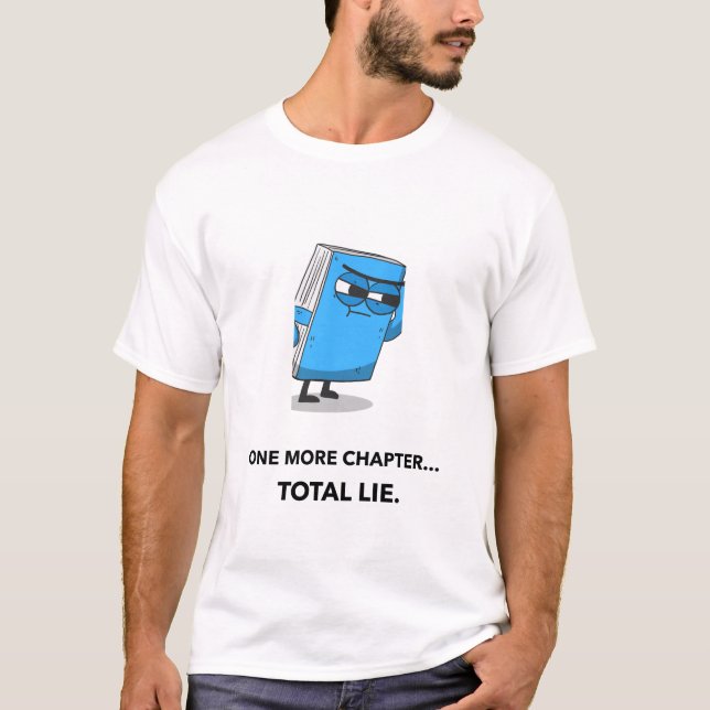 One More Chapter - Book Lovers Day T Shirt (Framsida)