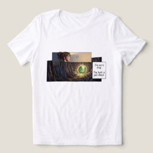 One More Step The Light Is Just Ahead Manga Grotta T Shirt