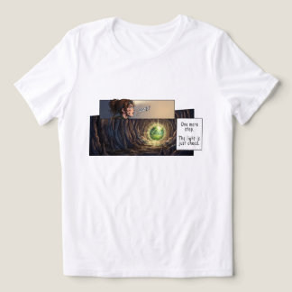One More Step The Light Is Just Ahead Manga Grotta T Shirt