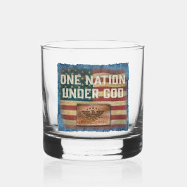 One Nation - Rocks Glass
