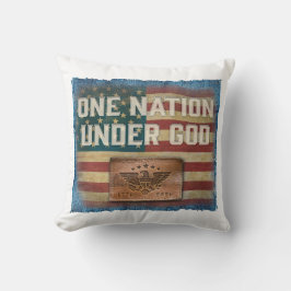 One Nation - Throw Pillow Kudde