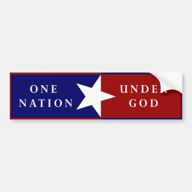 One Nation Under God dekal (Framsidan)