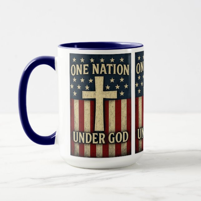 One Nation Under God Mugg (Vänster)