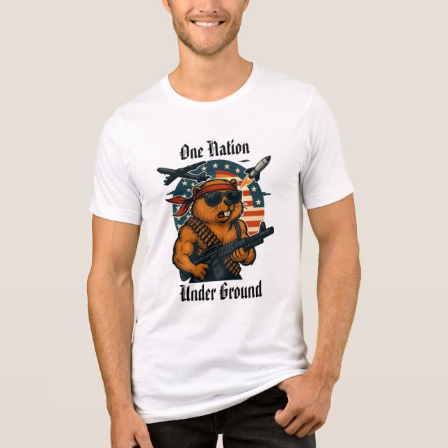 One Nation Under Ground DakRat T-shirt (Framsida)