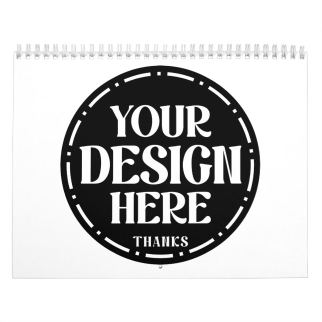 One-of-a-kind, elegant, clean & bold kalender (Omslag)