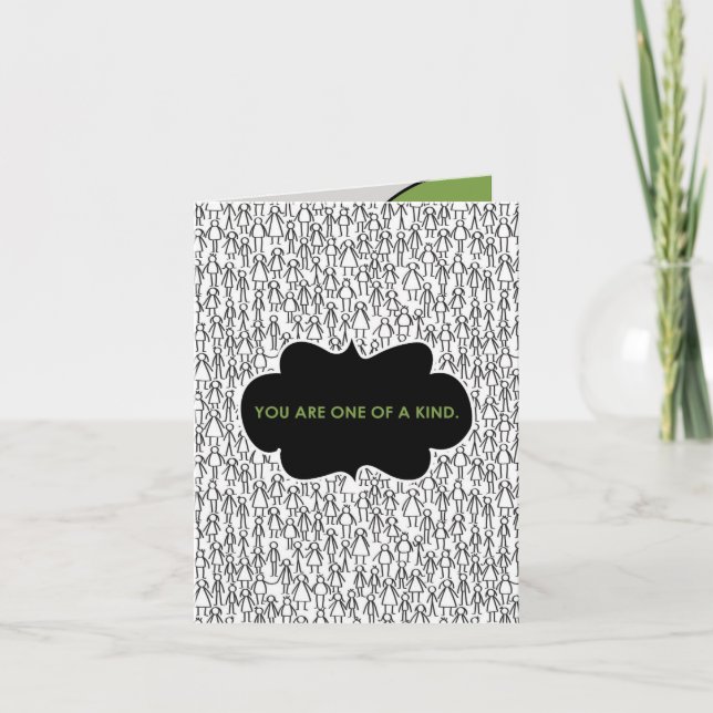 One of A Kind Kort (Framsida)