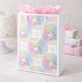 One of a Kind Pastel Unicorn Birthday Party Bag