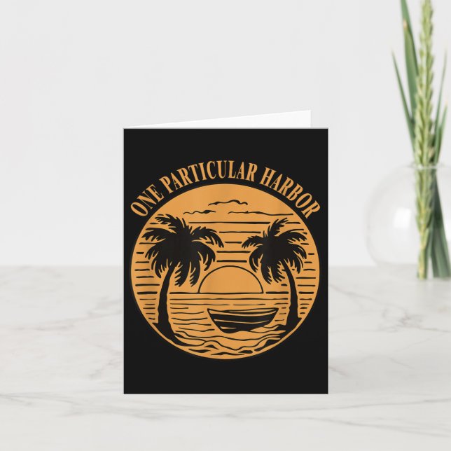 One Particular Harbor  Kort (Framsida)
