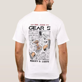 One Piece Anime T-Shirt Stilfull Piratäventyr D