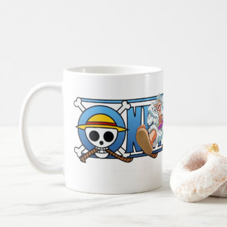 One Piece G5 Anime Piratäventyr Kaffe Mugg