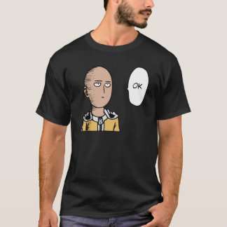 One Punch OK Man Funny Saitama T Shirt