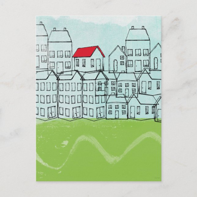 One Red Tak Vykort (Framsida)