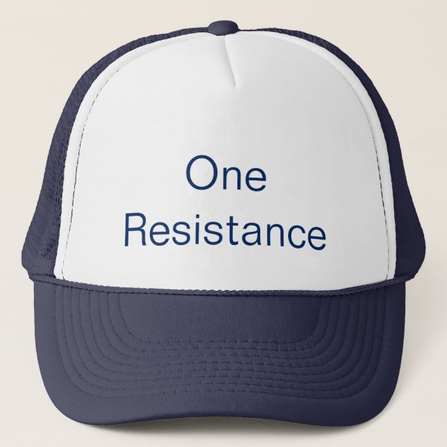 One Resistance Keps (Framsida)
