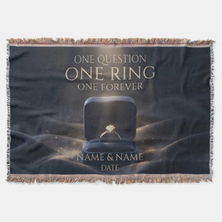 One Ring One Forever Romantic Marriage Proposal Filt