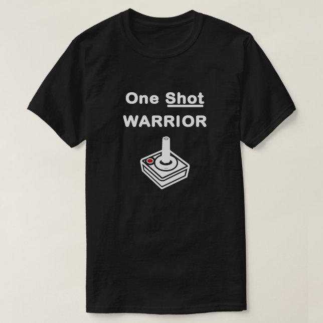 One Shot Warrior T Shirt (Design framsida)