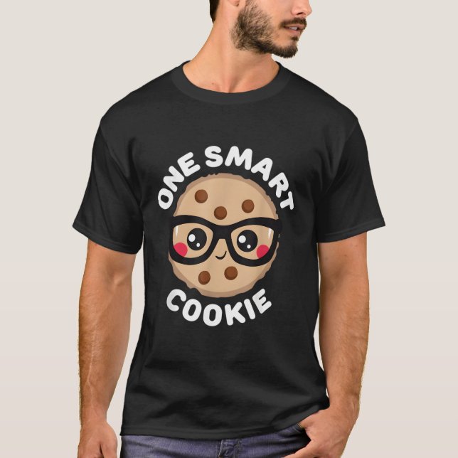 One Sm Cookie Kawaii Stil Pun Chocolate Chip T Shirt (Framsida)