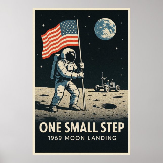 One Small Step Poster (Framsidan)