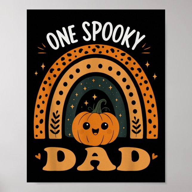 One Soky Dad Dad Matching Family Halloween Costume Poster (Framsidan)