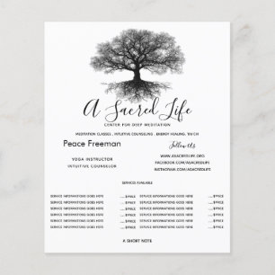 One Source   Tree of Life Design Flygblad