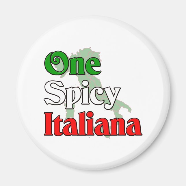 One Spicy Italiana Magnet (Framsidan)