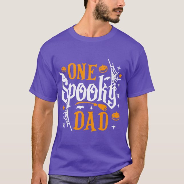 One Spooky Dad boy boy T Shirt (Framsida)