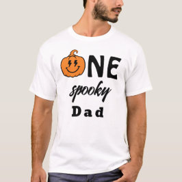One Spooky Dad Halloween Matching Family T Shirt