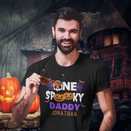 One Spooky Daddy, Fun Halloween Family T Shirt