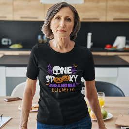 One Spooky Grandma, Fun Halloween Family T Shirt