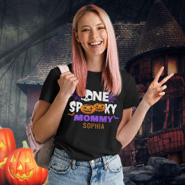 One Spooky Mommy, Fun Halloween Family T Shirt