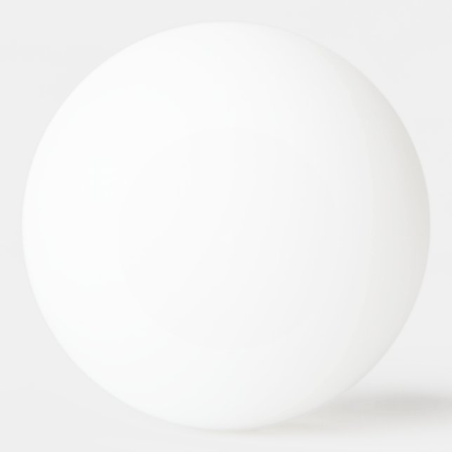 One Star Ping Pong Boll, White Pingisboll (Framsidan)