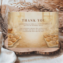 One Sweet Little Bun First Birthday Tack Kort