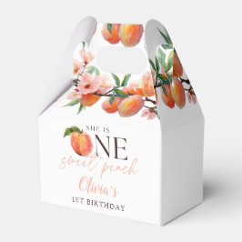 One Sweet Peach 1-årsdag  Presentaskar