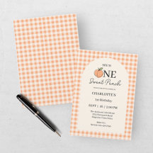 One Sweet Peach 1-årsfest