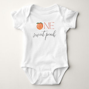 One Sweet Peach Första Födelsedag T Shirt