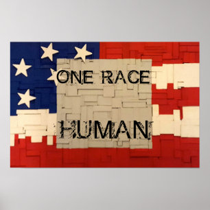 One Tävling Human Poster