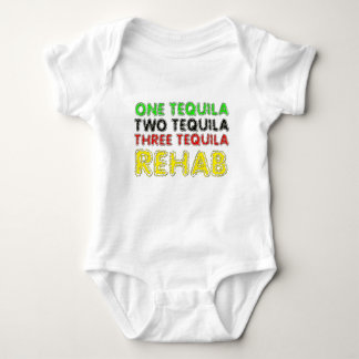 One Tequila, Two Tequila, Three Tequila, Rehab T-shirt